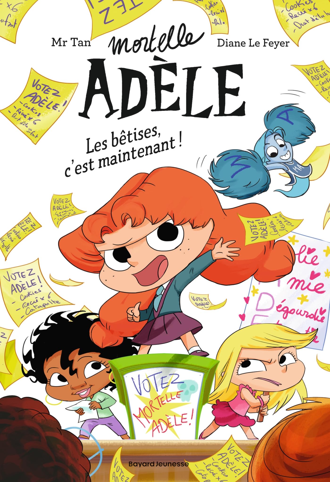 Roman Mortelle Adèle, Tome 02: Roman Mortelle Adèle - Les bêtises, c'est maintenant! - Livre d'occasion