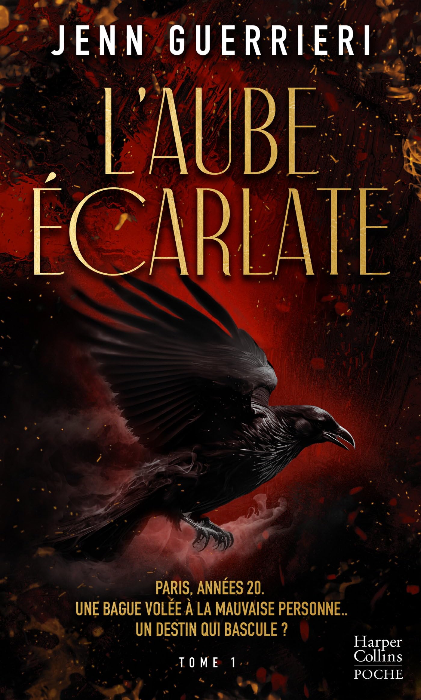 L'Aube écarlate - Tome 1: Trahisons, vengeance et secrets dans la dark romance de Jenn Guerrieri - Livre d'occasion