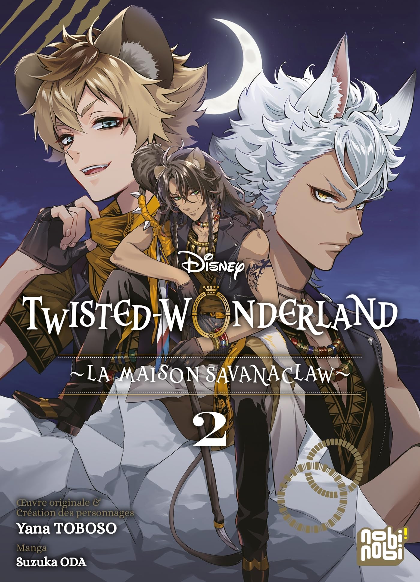 Twisted-Wonderland - La Maison Savanaclaw T02 - Livre d'occasion