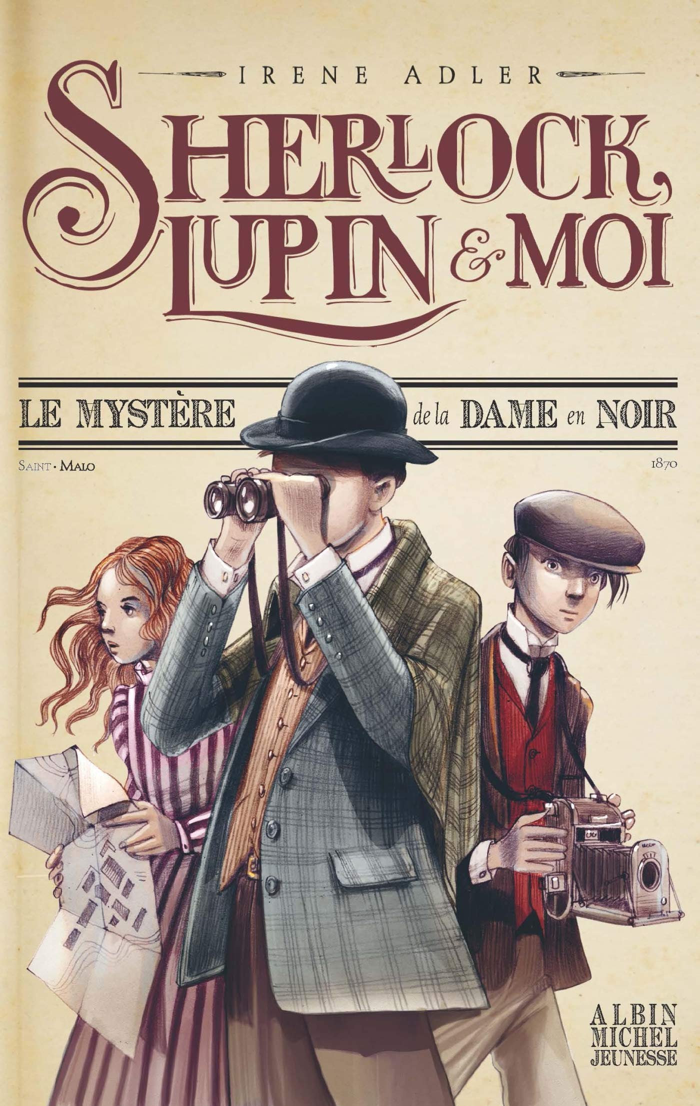 Sherlock, Lupin & moi T1 Le Mystère de la dame en noir - Livre d'occasion