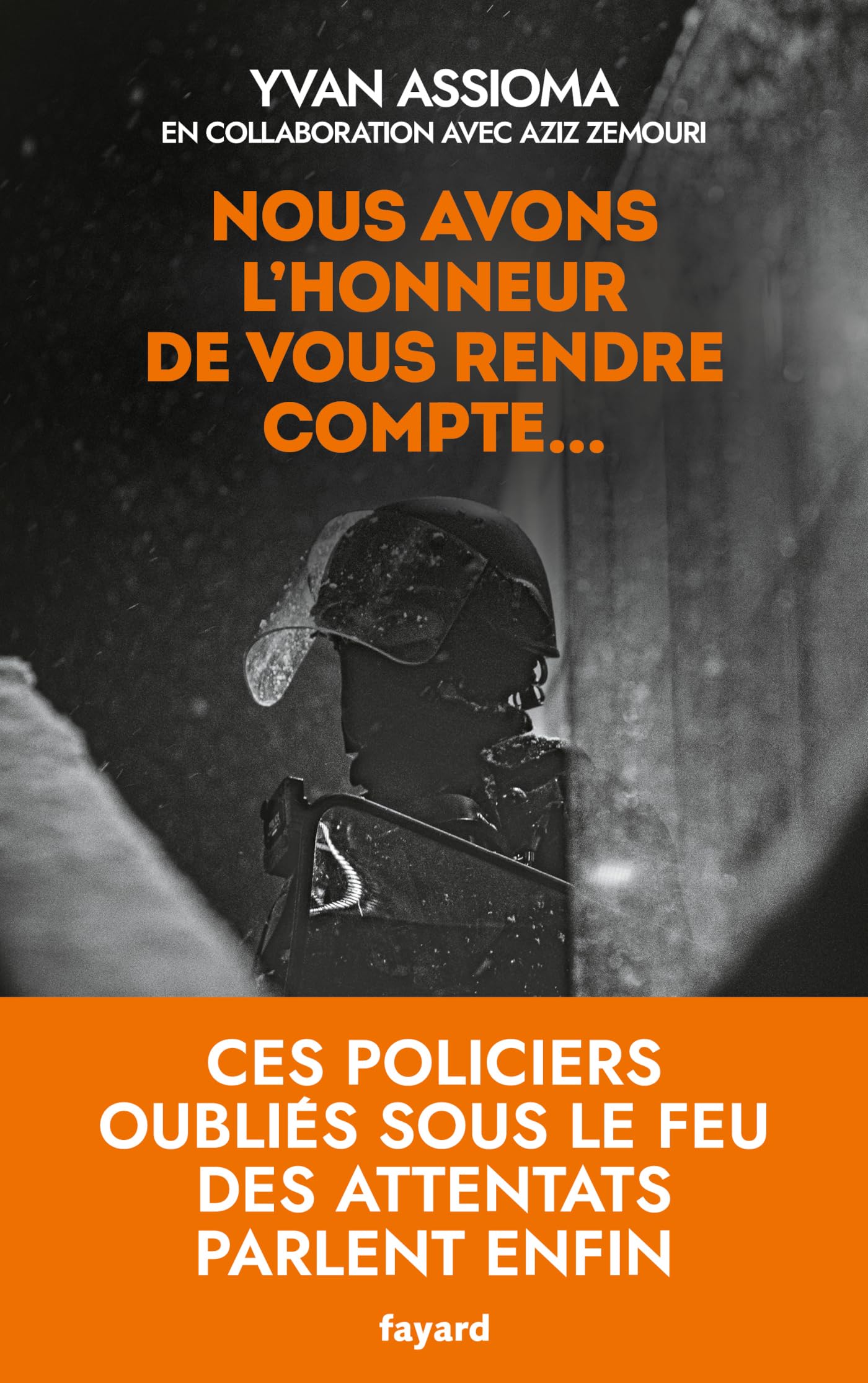 Nous avons l'honneur de vous rendre compte... - Livre d'occasion