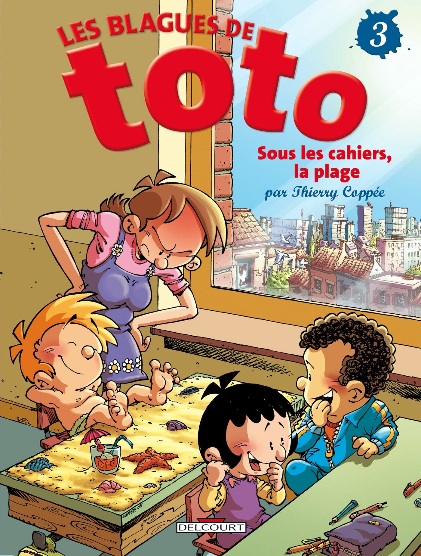 Les Blagues de Toto, tome 3 : Sous les cahiers, la plage - Livre d'occasion