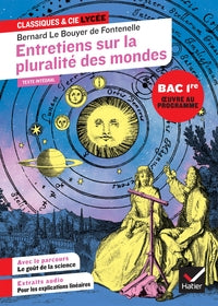 ENTRETIENS SUR LA PLURALITE DES MONDES (OEUVRE AU PROGRAMME DU BAC DE FRANCAIS 2027, 1RE) - SUIVI DU - Livre d'occasion