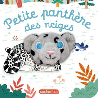 Les bebetes - t143 - petite panthere des neiges - livre marionnette pour bebe - des 3 mois - Livre d'occasion