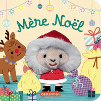 LES BEBETES - T144 - MERE NOEL - LIVRE MARIONNETTE POUR BEBE - DES 3 MOIS - Livre d'occasion