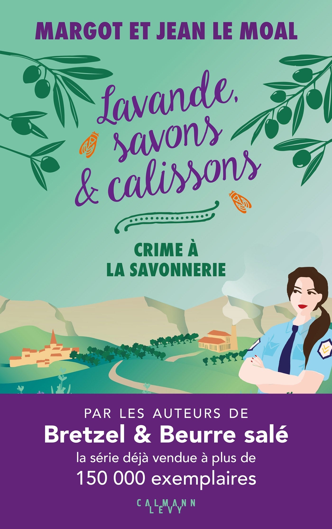 Lavande, savons et calissons - crime a la savonnerie - Livre d'occasion