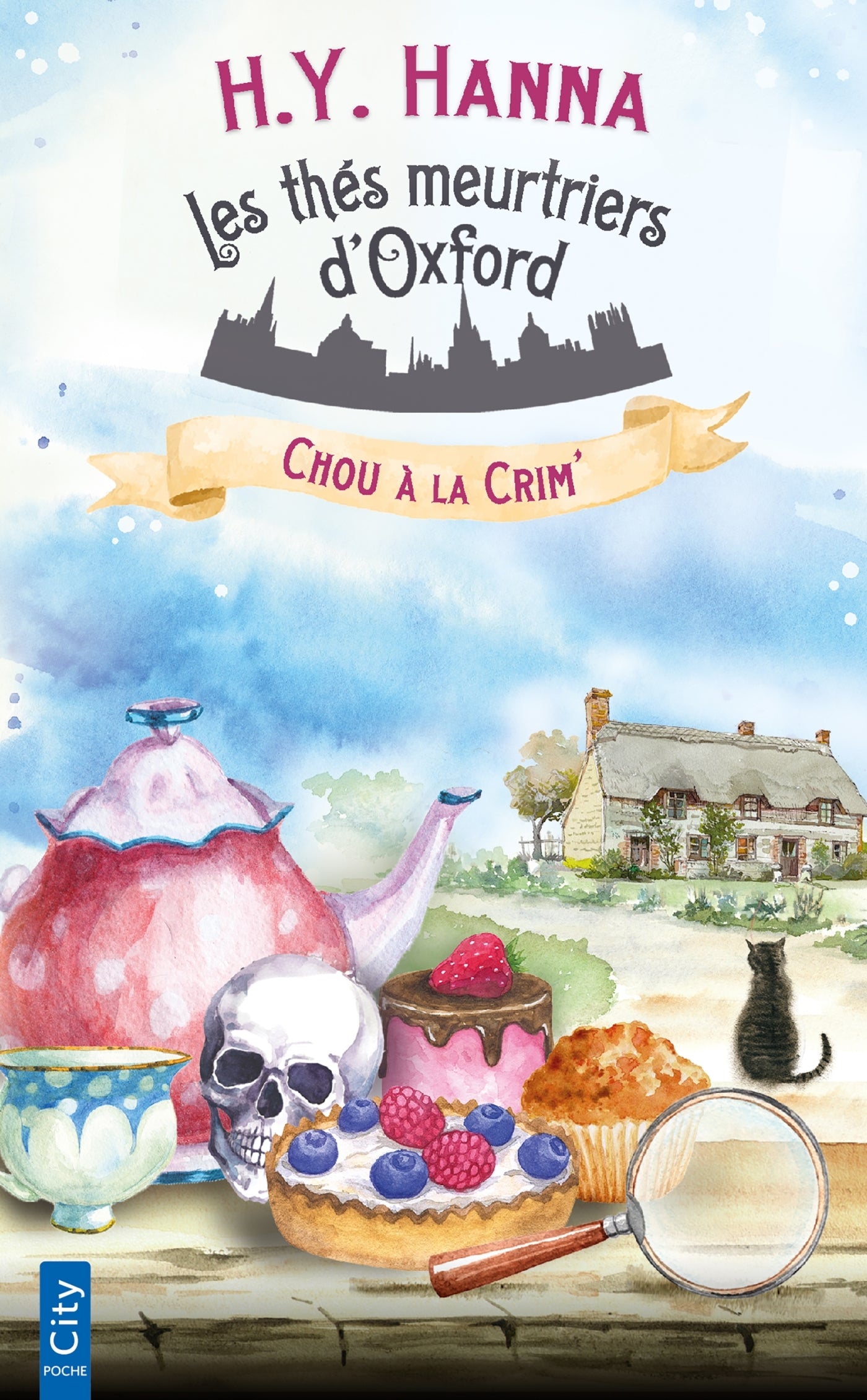 Les thes meurtriers d'oxford - t01 - chou a la crim' - Livre d'occasion