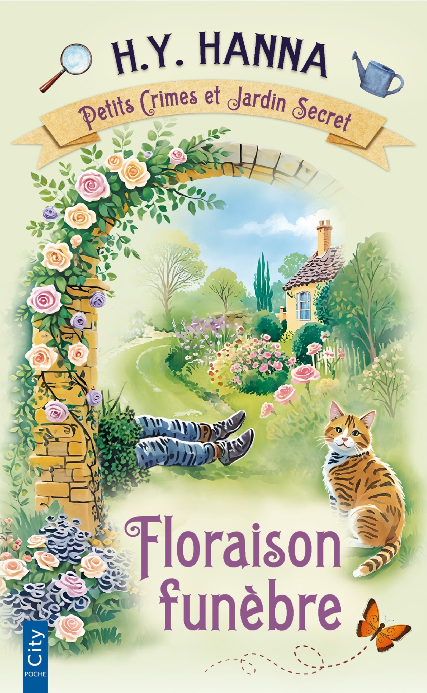Petits crimes et jardins secrets t1 - floraison funebre - Livre d'occasion