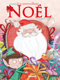 Un merveilleux Noël - 24 histoires (Père Noël avec lutin) - Livre d'occasion