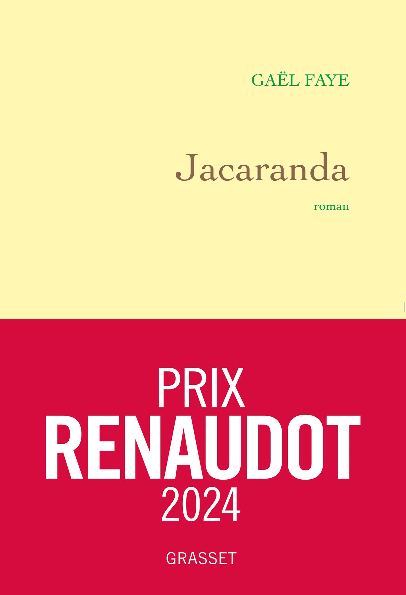 Jacaranda - roman - Livre d'occasion
