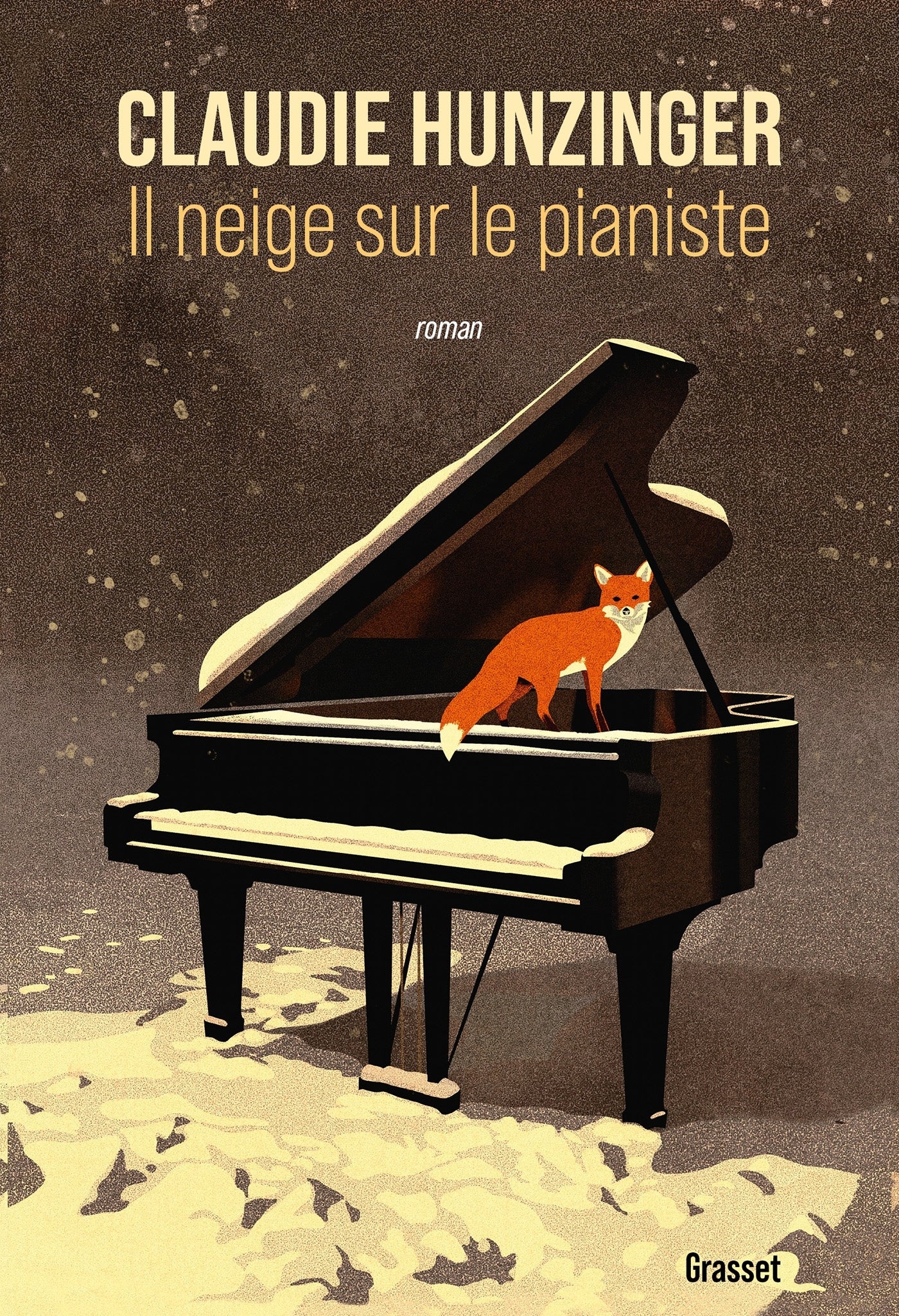 Il neige sur le pianiste - roman - Livre d'occasion