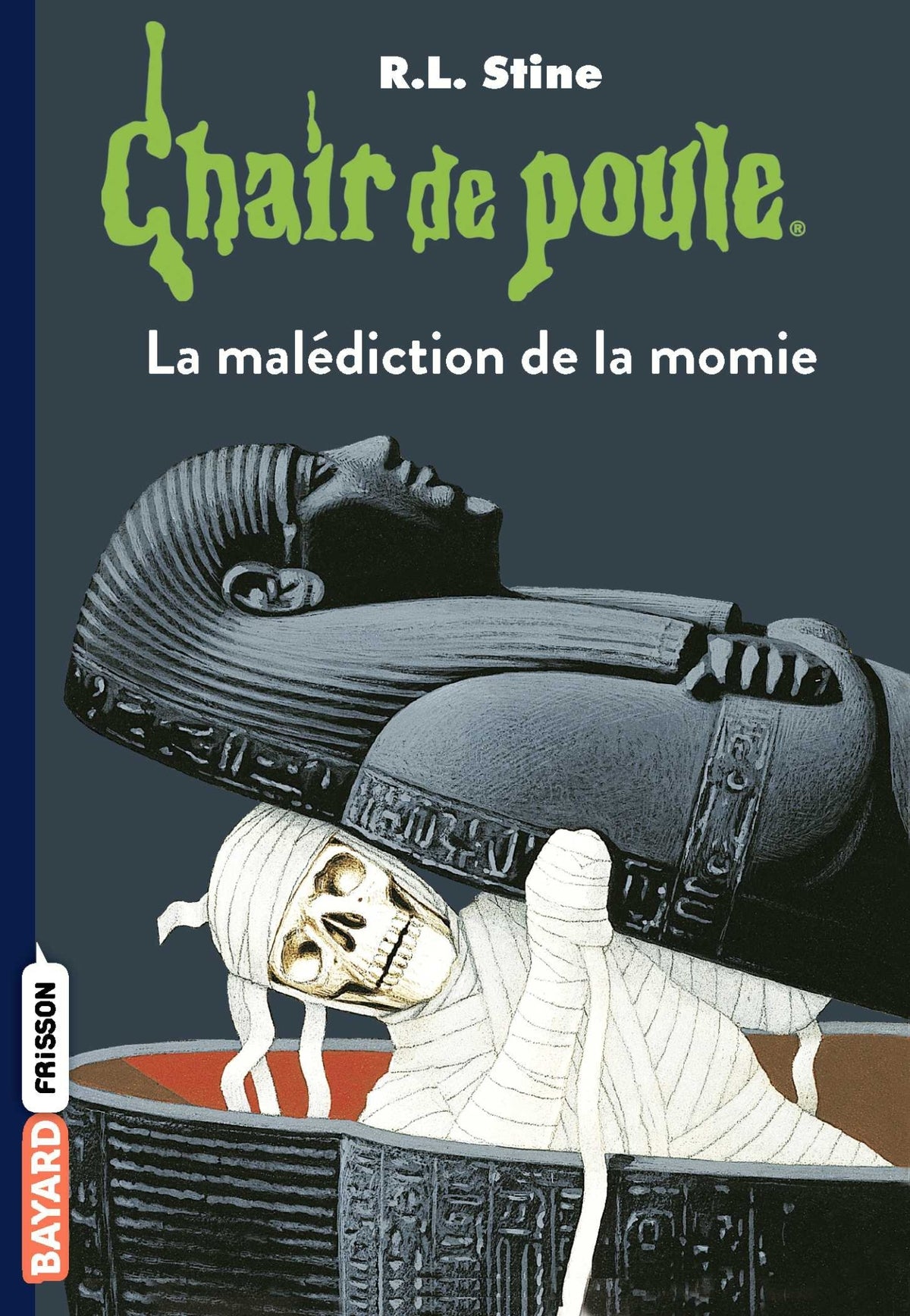 Chair de poule Tome 1 : la malédiction de la momie - Livre d'occasion