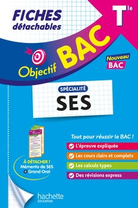 Objectif bac fiches - specialite ses tle - Livre d'occasion