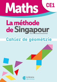 Maths de singapour - mon cahier de geometrie ce1 - Livre d'occasion