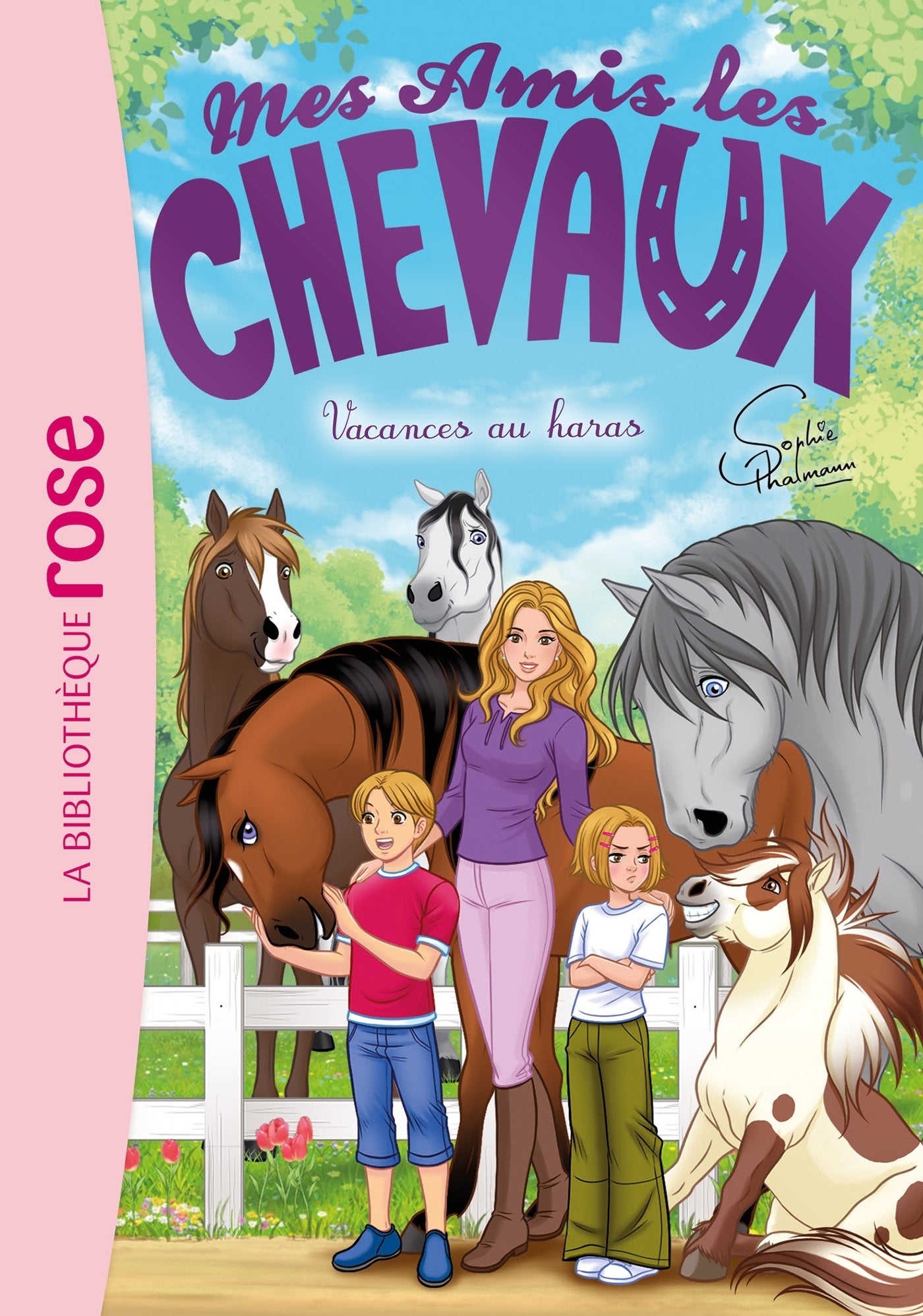 Mes amis les chevaux - sophie thalmann - t48 - mes amis les chevaux 48 - vacances au haras - Livre d'occasion