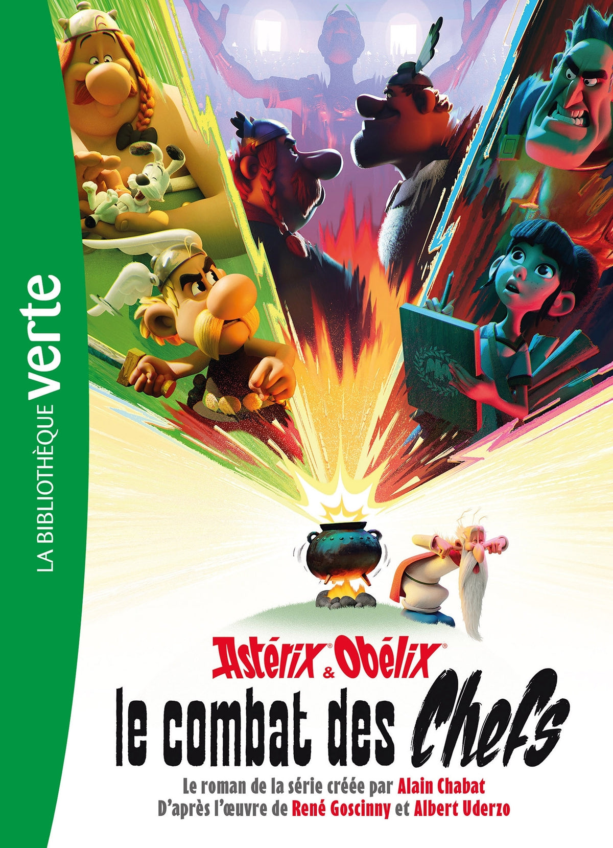 Asterix & obelix : le combat des chefs - le roman de la serie xxl - Livre d'occasion