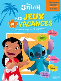 DISNEY - STITCH - MES JEUX DE VACANCES 2026 - DE LA MOYENNE SECTION A LA GRANDE SECTION - Livre d'occasion