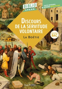 Bibliolycee - discours de la servitude volontaire, la boetie - bac 2026 - Livre d'occasion