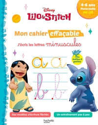DISNEY - LILO ET STITCH - MON CAHIER EFFACABLE - J'ECRIS LES LETTRES MINUSCULES (4 - 6 ANS) - Livre d'occasion