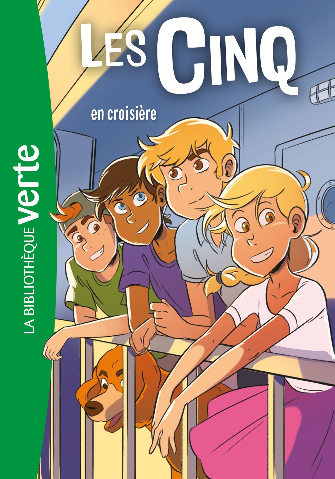 Le club des cinq - les cinq, tome 37 - les cinq en croisiere - Livre d'occasion