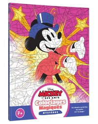 Mickey et ses amis - coloriages magiques - mysteres (7+) - disney junior - Livre d'occasion