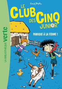 Le club des cinq junior, tome 18 - panique a la ferme ! - Livre d'occasion
