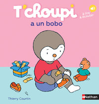 Les albums t'choupi - t'choupi a un bobo - Livre d'occasion