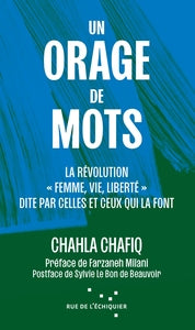 Un orage de mots - la revolution femme, vie, liberte dit - Livre d'occasion