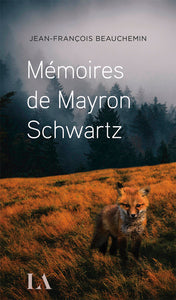 Memoires de mayron schwartz - Livre d'occasion