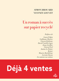 Un roman a succes sur papier recycle - Livre d'occasion