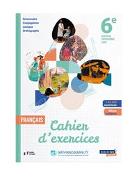 Francais 6e 2025 - cahier d'exercices - Livre d'occasion