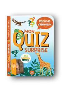 MON QUIZ SURPRISE - RECORDS D'ANIMAUX - Livre d'occasion