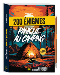 200 ENIGMES PANIQUE AU CAMPING - Livre d'occasion