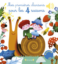 Mes premieres chansons pour les quatre saisons - Livre d'occasion