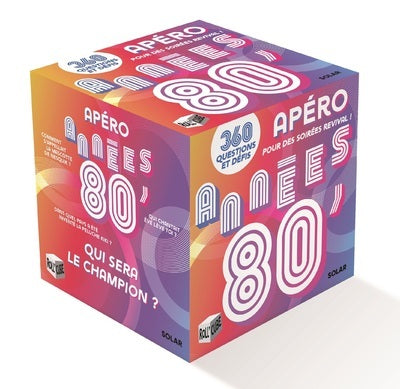 Rollcube apero culture generale annees 80 - Livre d'occasion