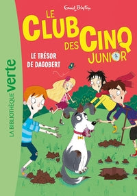 Le club des cinq junior, tome 11 - le tresor de dagobert - Livre d'occasion