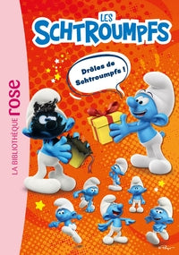 Les schtroumpfs - t02 - les schtroumpfs 02 - droles de schtroumpfs ! - Livre d'occasion
