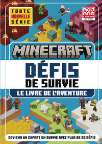 Minecraft defis de survie - le livre de l'aventure - Livre d'occasion