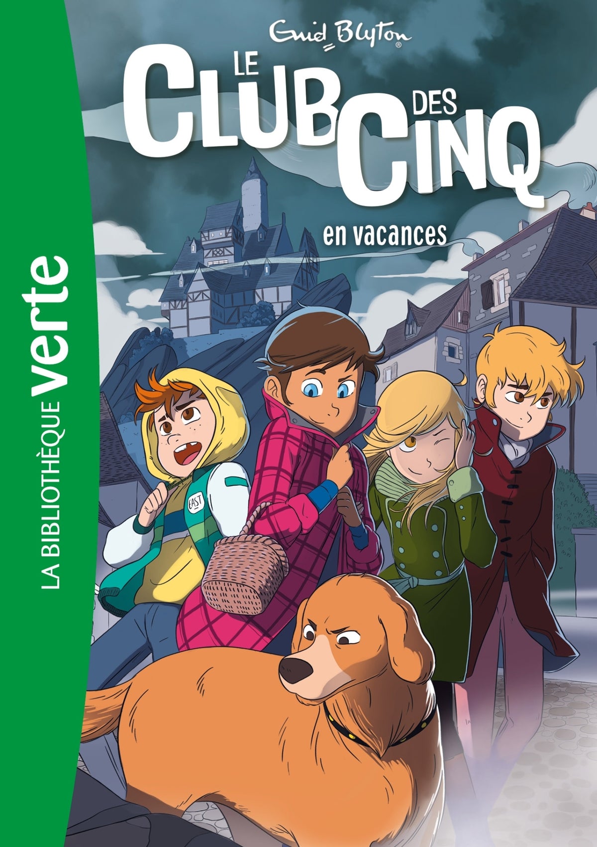 Le club des cinq, tome 04 - le club des cinq en vacances - Livre d'occasion