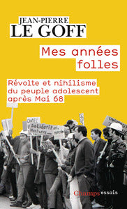Mes annees folles - revolte et nihilisme du peuple adolescent apres mai 68 - Livre d'occasion