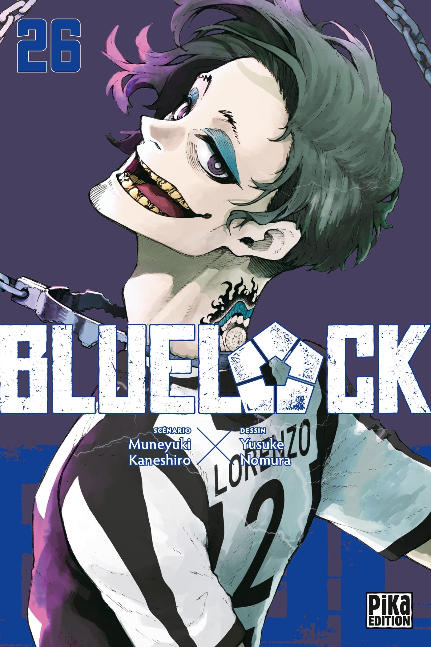 Blue lock t26 - Livre d'occasion