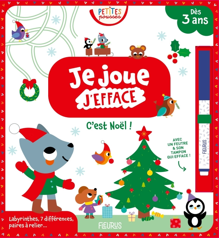 Je joue, j'efface - c'est noel ! - Livre d'occasion