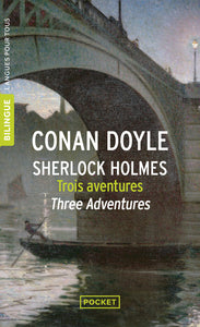Trois aventures de sherlock holmes / three adventures of sherlock holmes - Livre d'occasion