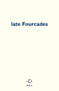 LATE FOURCADES - Livre d'occasion