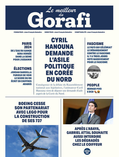 Le meilleur du gorafi - Livre d'occasion