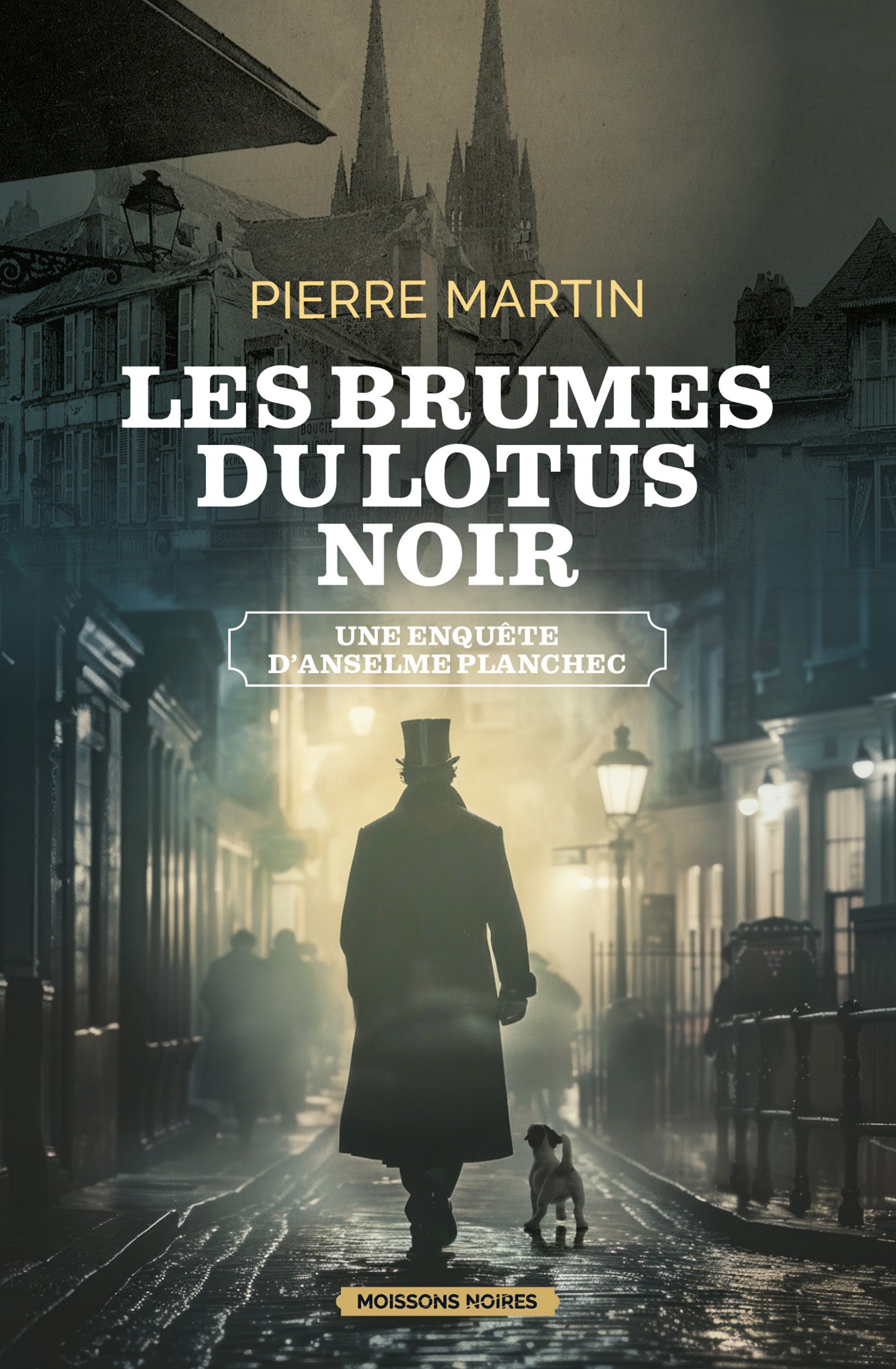 Les brumes du lotus noir - une enquete d'anselme planchec - Livre d'occasion