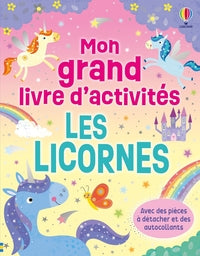 Les licornes - mon grand livre d'activites - des 3 ans - Livre d'occasion