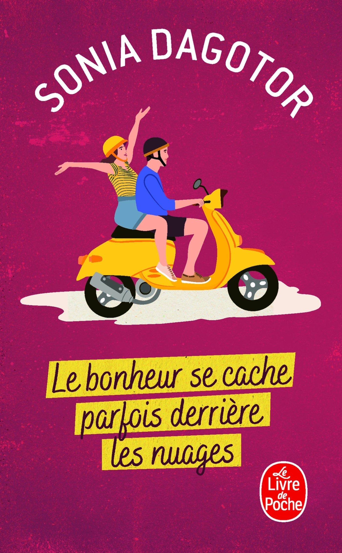 Le bonheur se cache parfois derriere les nuages - Livre d'occasion