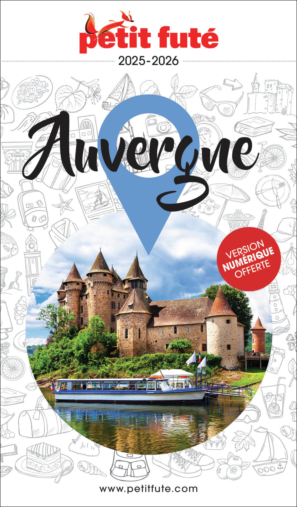 Guide auvergne 2025 petit fute - Livre d'occasion