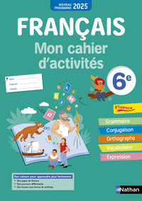 Français - 6e - Mon cahier d'activités (édition 2025) - Livre d'occasion
